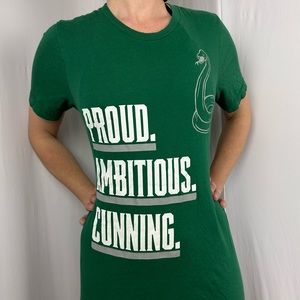 COMIC CON exclusive afterparty Harry Potter slytherin T-Shirt SWAG Tee Hogwarts